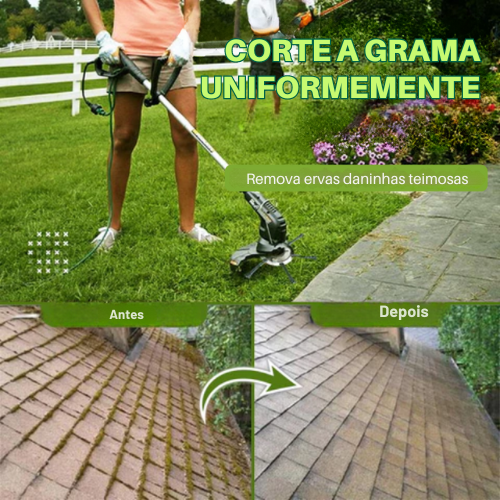A cabeça de corte tem 6 ramificações em aço inoxidável (ha)