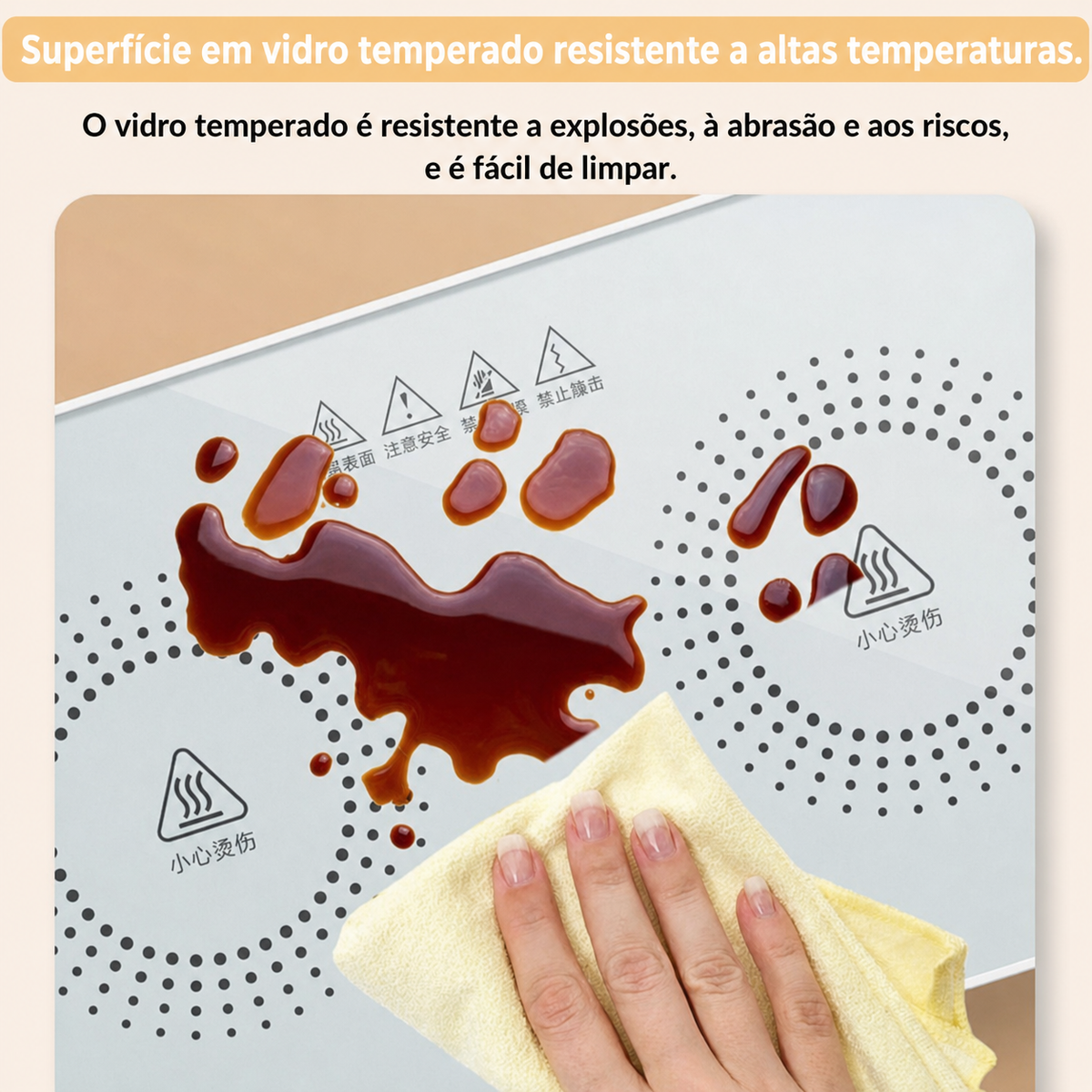 Aquecedor de alimentos, descongelador de alimentos, secador de alimentos