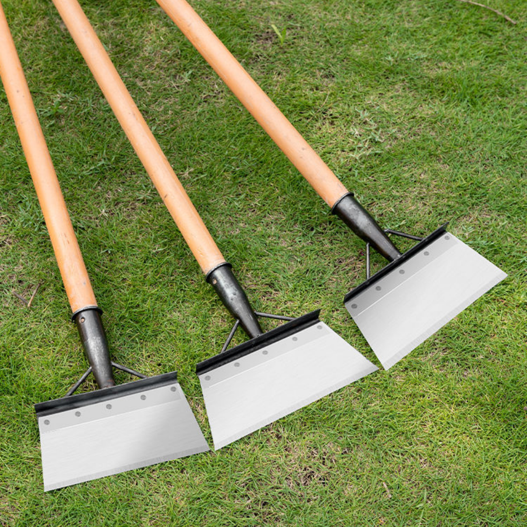 Pá agrícola multifuncional, fabricada em aço manganês durável, com alta capacidade de carga e excelente resistência ao desgaste