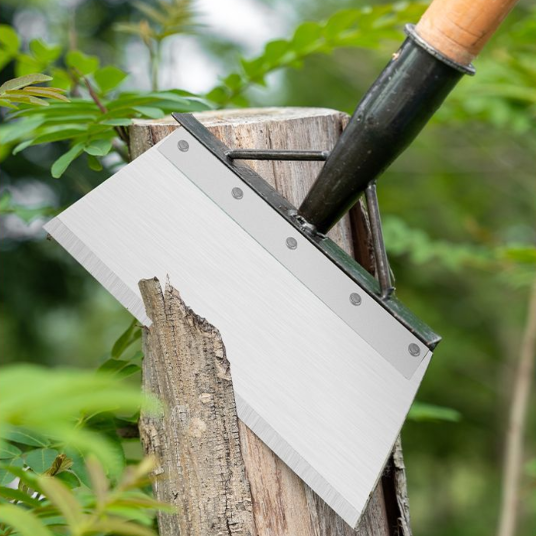 Pá agrícola multifuncional, fabricada em aço manganês durável, com alta capacidade de carga e excelente resistência ao desgaste