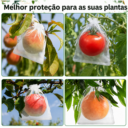 70% DE DESCONTO | SACOS DE MALHA REUTILIZÁVEIS PARA PROTEGER FRUTAS E LEGUMES