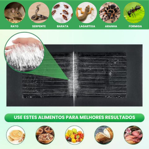 🎄70% DE DESCONTO | Armadilhas Adesivas Profissionais – Extra Grandes para Capturar Mais Rápido