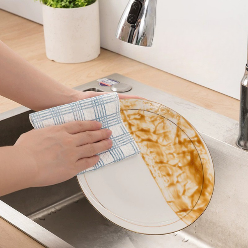 🌸70% DE DESCONTO | Pano de Cozinha em Rolo, Não Solta Fiapos, Não Absorve Óleo, Pano Especial para Cozinha, Uso Seco e Úmido, Pano Multiuso