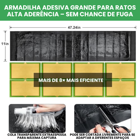 🎄70% DE DESCONTO | Armadilhas Adesivas Profissionais – Extra Grandes para Capturar Mais Rápido