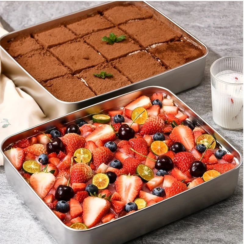 🇵🇹 Recipiente para alimentos em aço inoxidável AISI 304 – 2000 ml