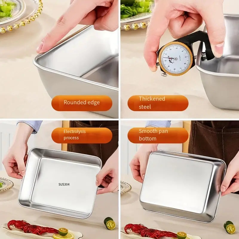 Conjunto de 3 caixas de armazenamento de alimentos