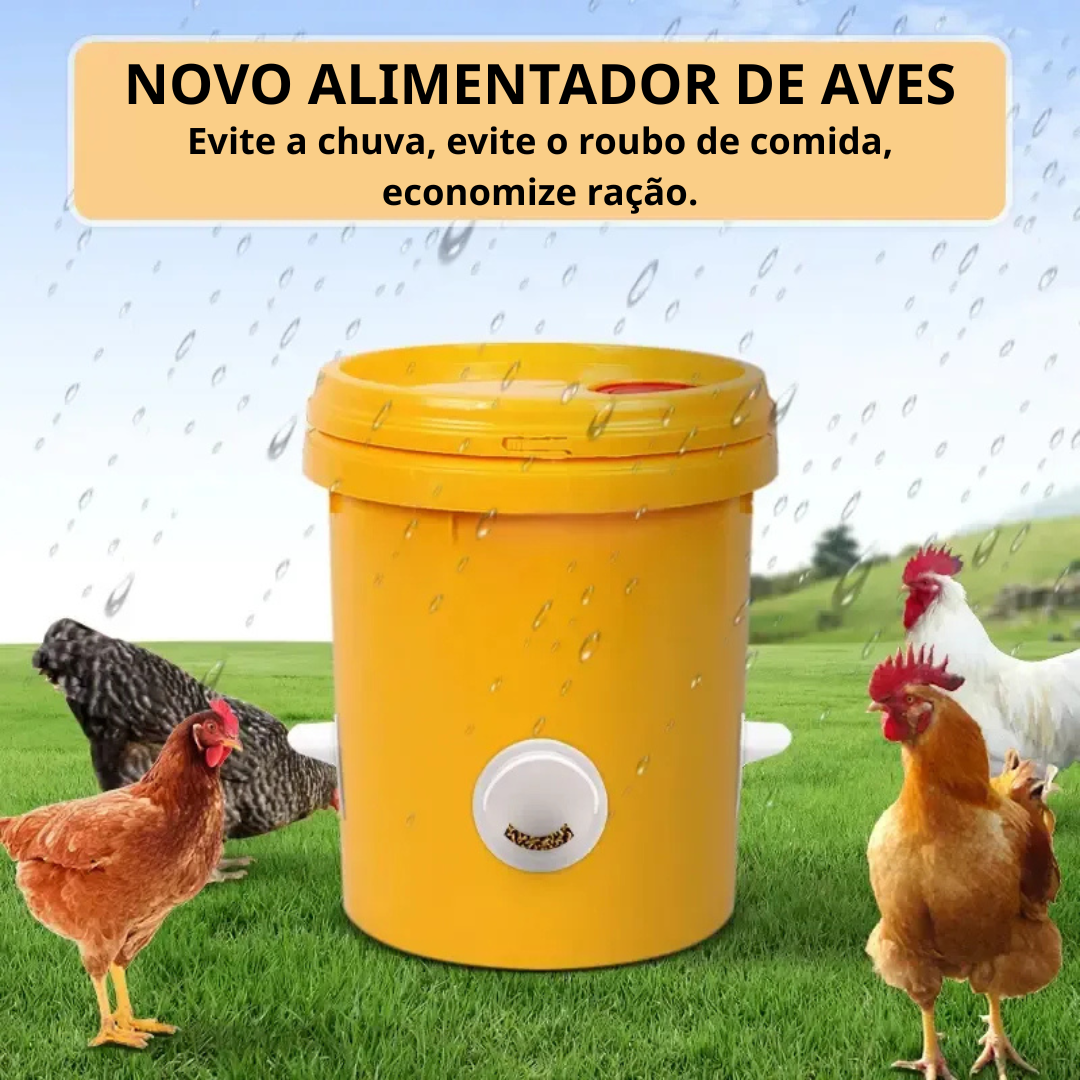 70% OFF| Porta De Alimentação Automática Para Galinhas E Patos Para Todos Os Tipos De Baldes – Inclui Broca Serra Copo