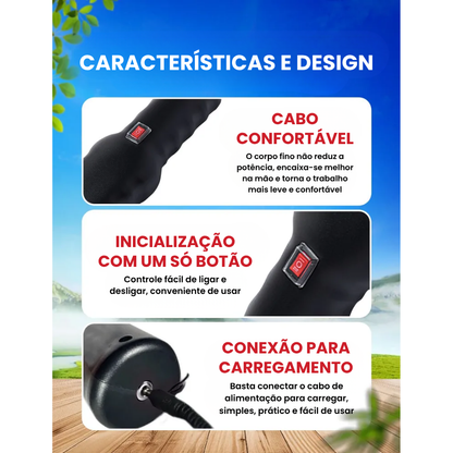 🇵🇹 Despenador Manual e Portátil com Carregador Rápido Incluso