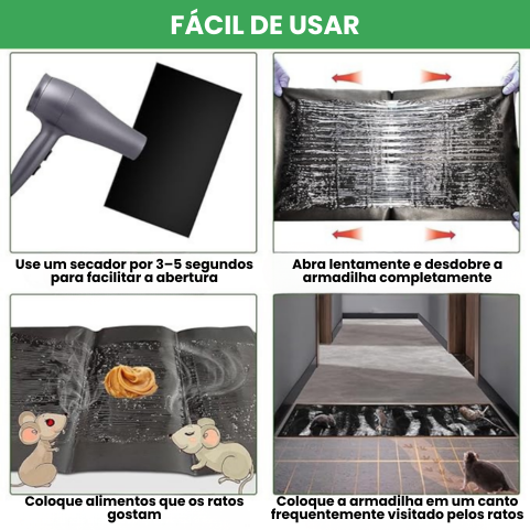 🎄70% DE DESCONTO | Armadilhas Adesivas Profissionais – Extra Grandes para Capturar Mais Rápido
