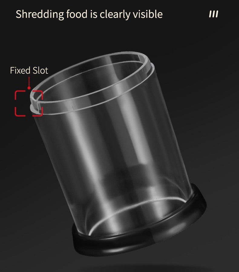 KitchenHelp Taglierina manuale per aglio, cipolla, zenzero, peperoncino e frutta