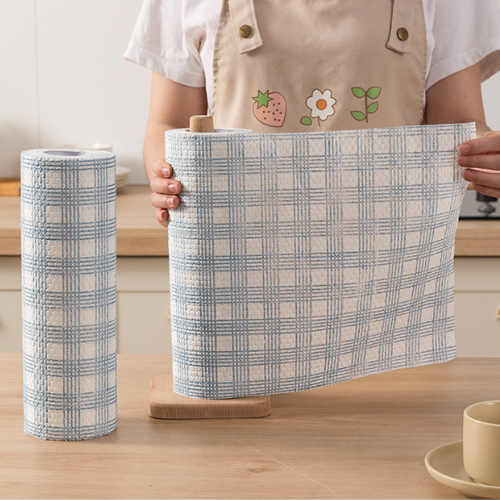 🌸70% DE DESCONTO | Pano de Cozinha em Rolo, Não Solta Fiapos, Não Absorve Óleo, Pano Especial para Cozinha, Uso Seco e Úmido, Pano Multiuso