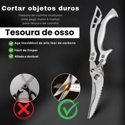 Tesoura de aço premium importado da República Federal da Alemanha