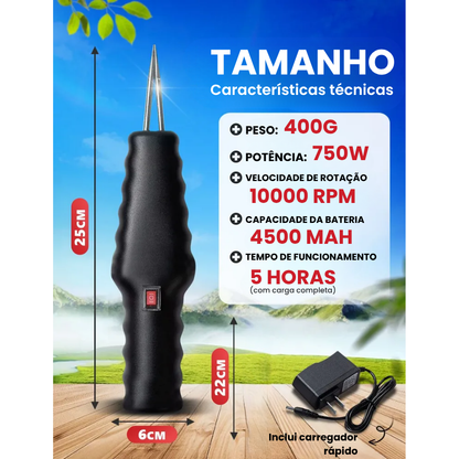 🇵🇹 Despenador Manual e Portátil com Carregador Rápido Incluso