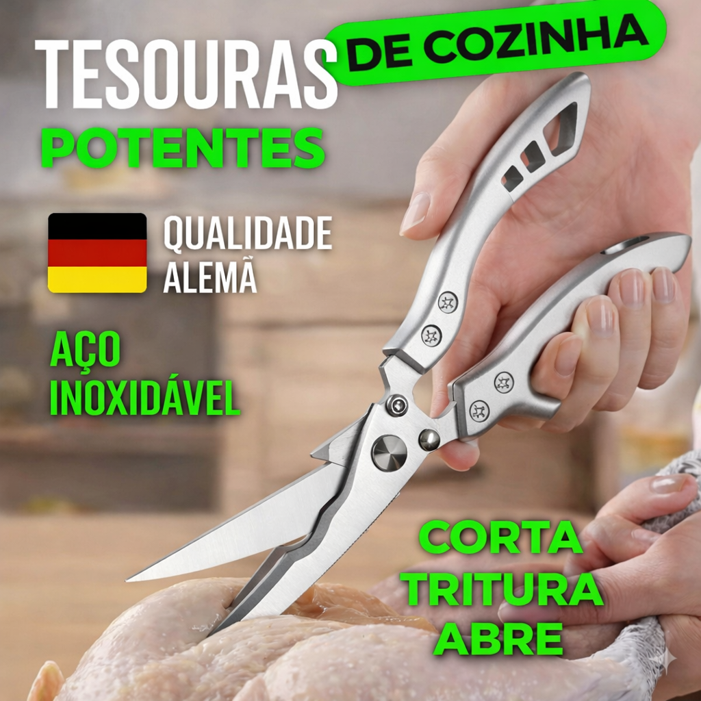 70% DE DESCONTO | Tesoura de osso de aço carbono inoxidável de alta qualidade