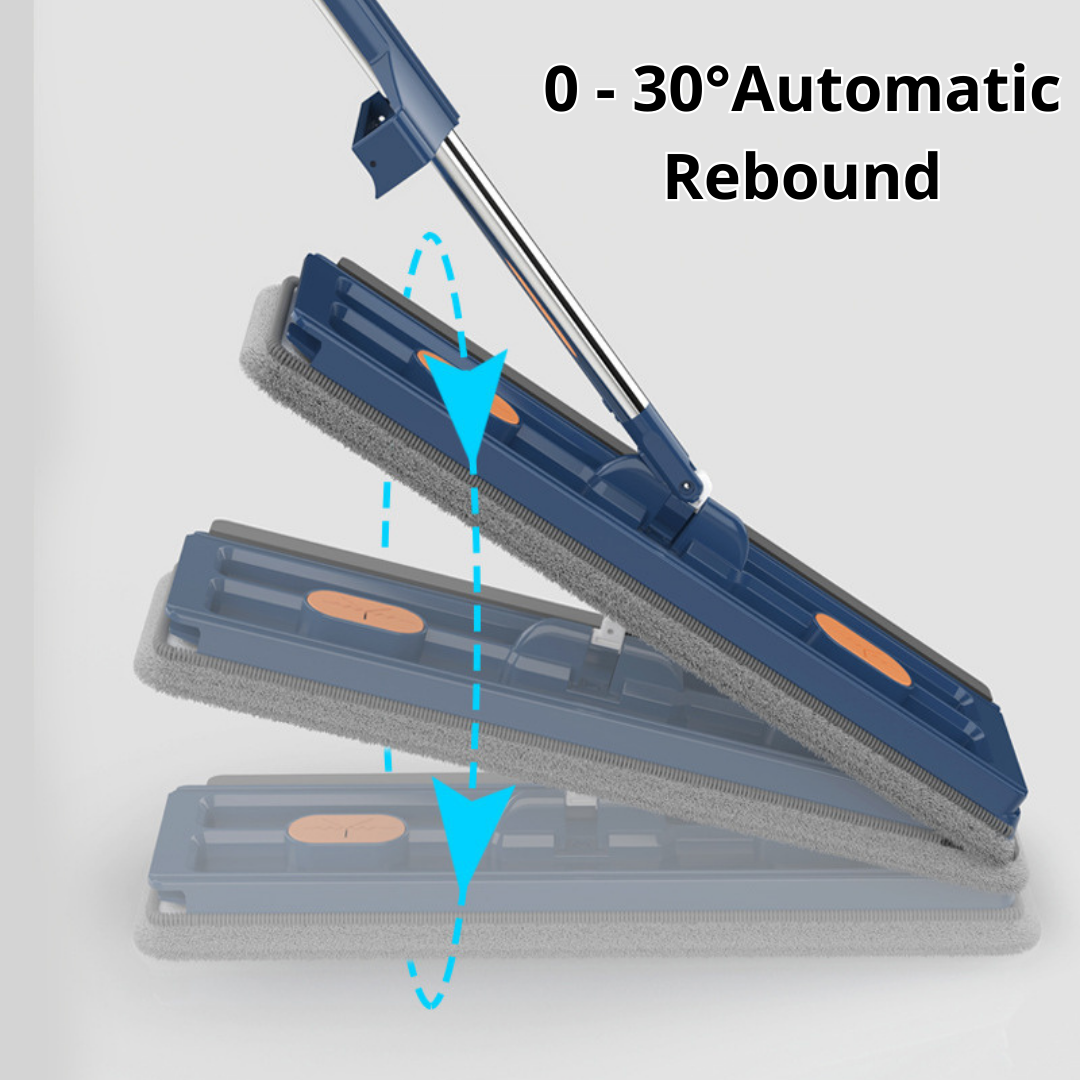 AQUAMOP PRO a 360° - Esfregona Japonesa Sem Necessidade de Lavar à Mão