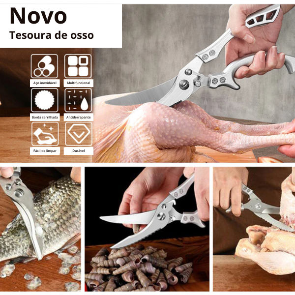 Tesoura de aço premium importado da República Federal da Alemanha