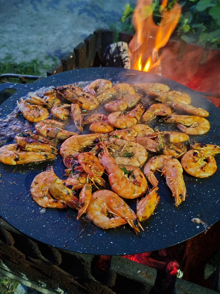 Frigideira de pedra Maifan antiaderente de 6 camadas compatível com fogões de indução IH